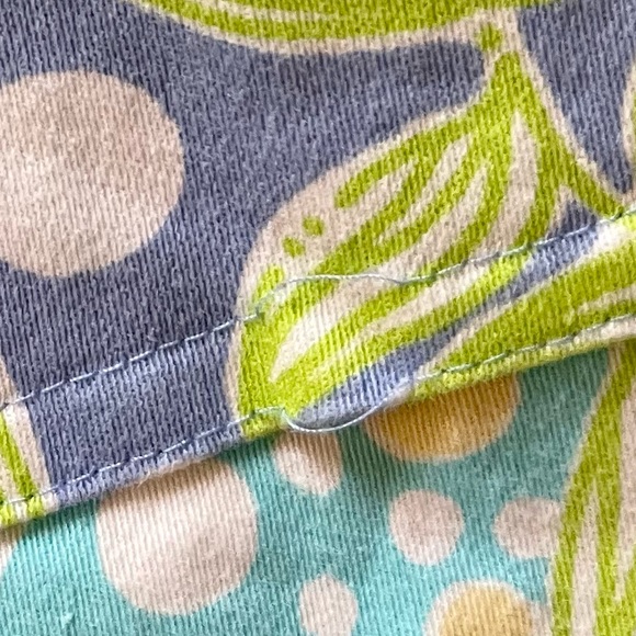 Lilly Pulitzer Vintage Womens Sea Life Straight Leg Pants Size 8 - Picture 11 of 13